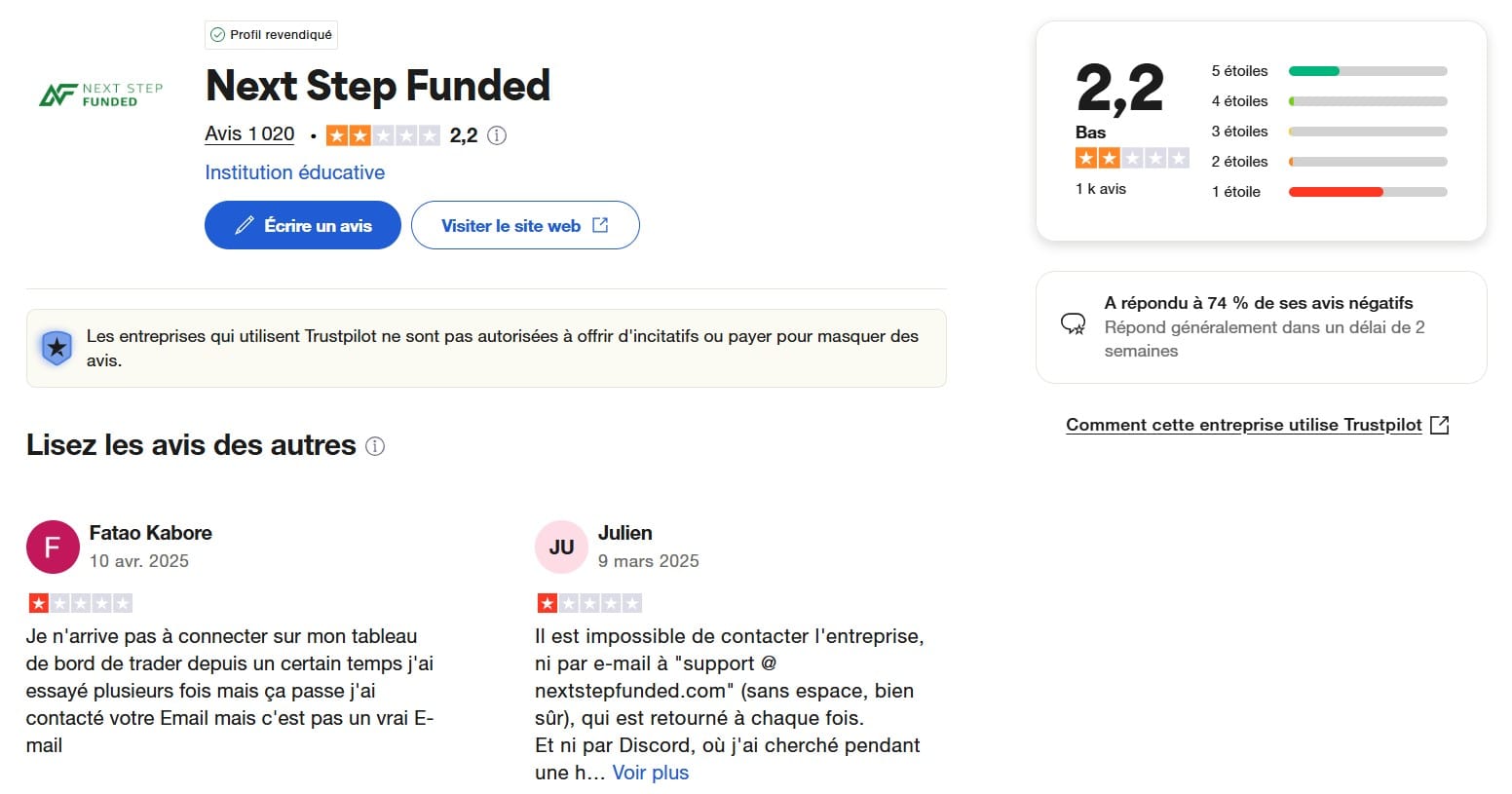 NEXT STEP FUNDED Challenge