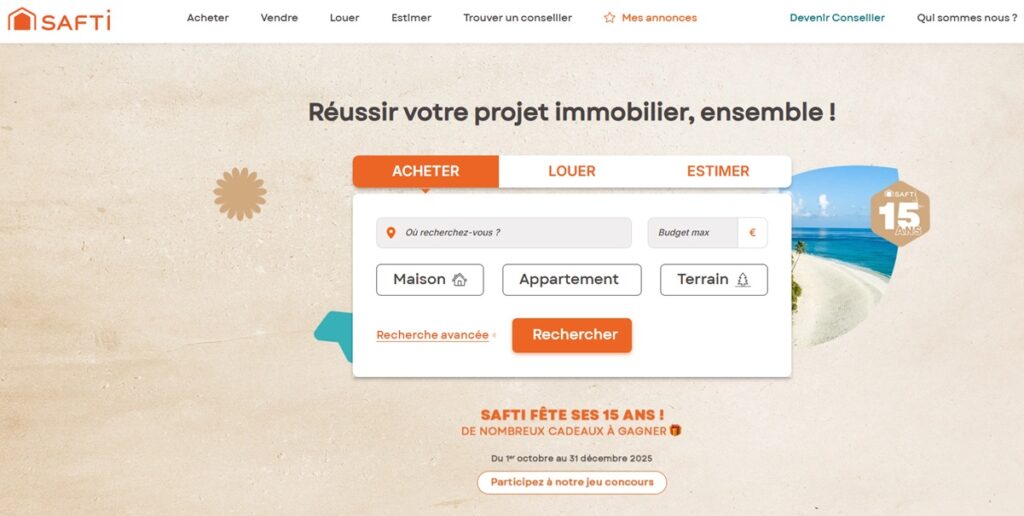 safti immobillier